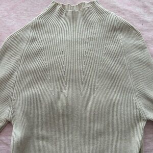 Wool top, long sleeve